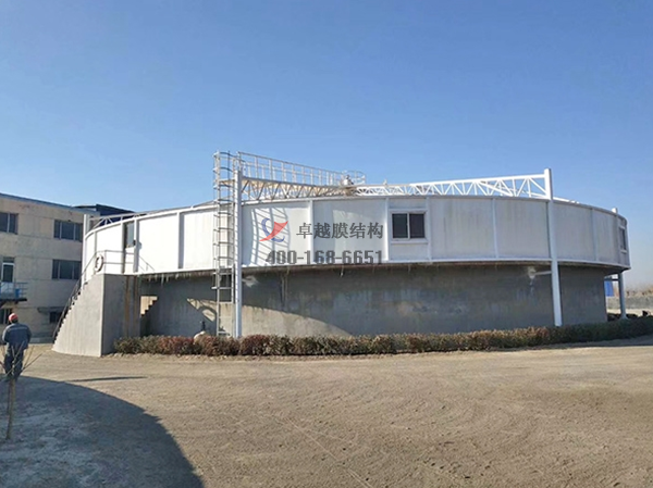 廊坊污水廠污水池反吊膜加蓋【廠家直銷(xiāo)】 　　