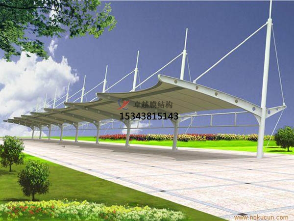 淮安膜結(jié)構(gòu)雨棚工程設計施工案例 　　