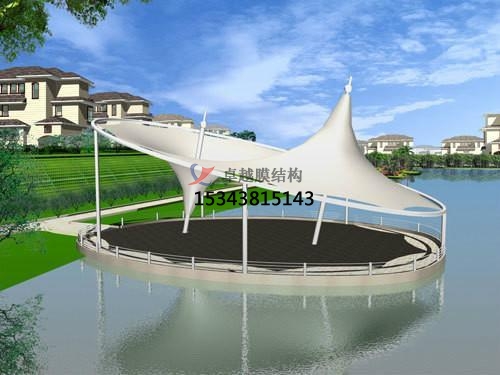 張拉膜建筑效果圖分享！