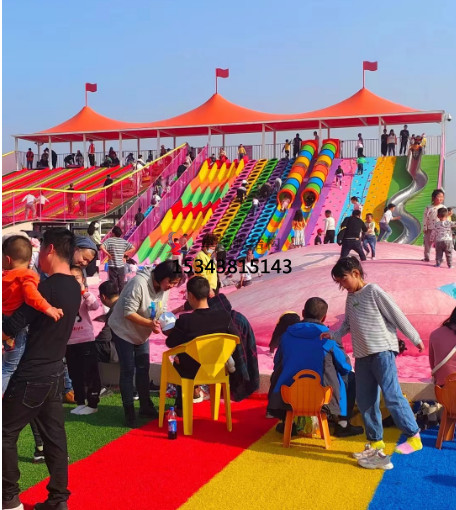 秦皇島戶外網(wǎng)紅親子樂園遮陽棚生產
