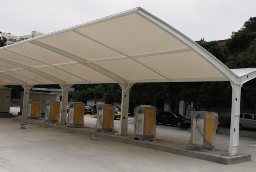 充電樁車棚翻新方案怎么做？